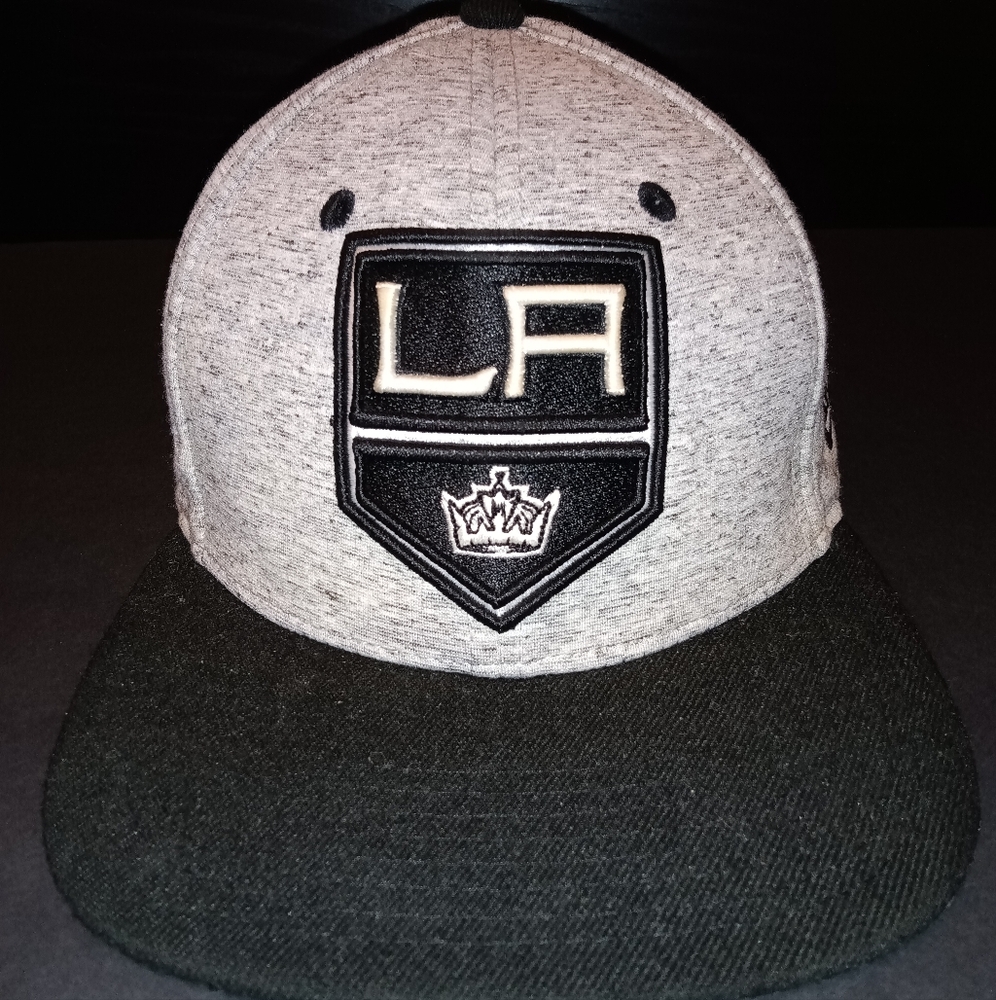 Black and Grey Kings Snapback Hat